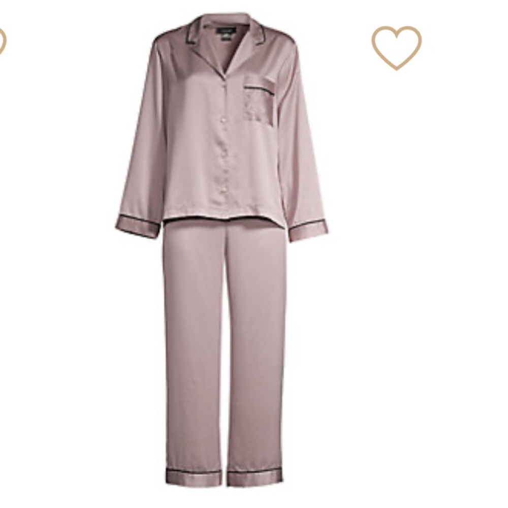 NWT Natori Feathers Satin Pajamas